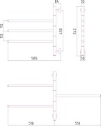 Suszarka elektryczna grzejnik Triada 500 Sunerzha