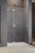 Drzwi prysznicowe Essenza Pro Brushed Nickel DWJ Radaway lewe nikiel