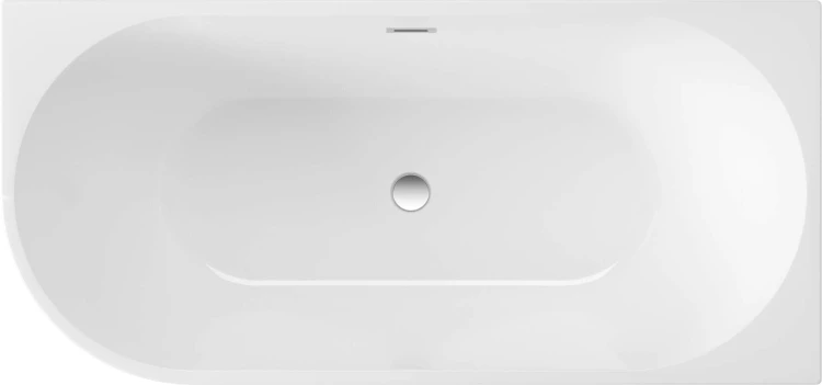 Wanna akrylowa narożna wolnostojąca prawa 150x75 Silia Deante