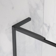 Kabina prysznicowa walk-in Radaway Modo F SL Black II lewa