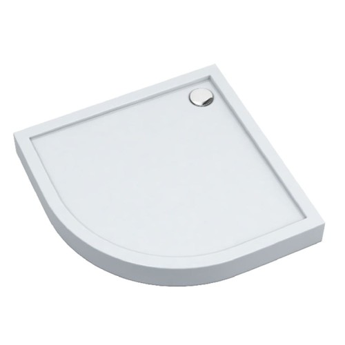 Brodzik półokrągły Cameron 100x100 Schedpol Schedline, biały