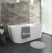 Wanna akrylowa przyścienna Capri 170x75 cm REA