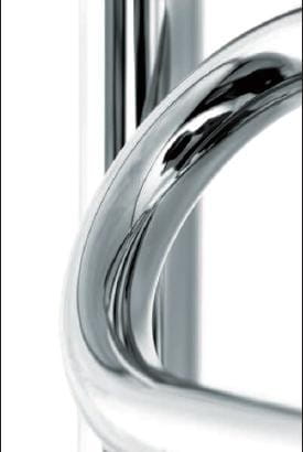 Grzejnik łazienkowy Sunerzha Bohemia 120x40cm stal polerowana