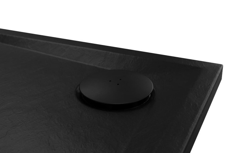 Syfon brodzikowy Schedpol 90mm SDB90PB czarny niski