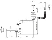 Zlewozmywak granitowy 1-komorowy antracyt metalik Momi Deante