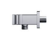 Zestaw prysznicowy corsan cmz049ch chrom z deszczownicą i głowicą termostatyczną