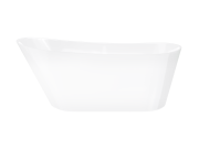 Wanna wolnostojąca corsan estella 170 cm z wykończeniem białym