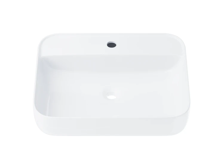 Umywalka nablatowa ango prostokątna 500x400x140 mm