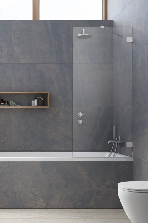 Parawan nawannowy Radaway Essenza Pro Brushed Nickel PNJ II