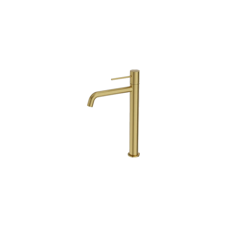 Bateria umywalkowa wysoka Orion Brushed Gold Lavita