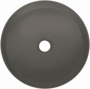 Umywalka nablatowa granitowa Silia Deante antracyt metalik