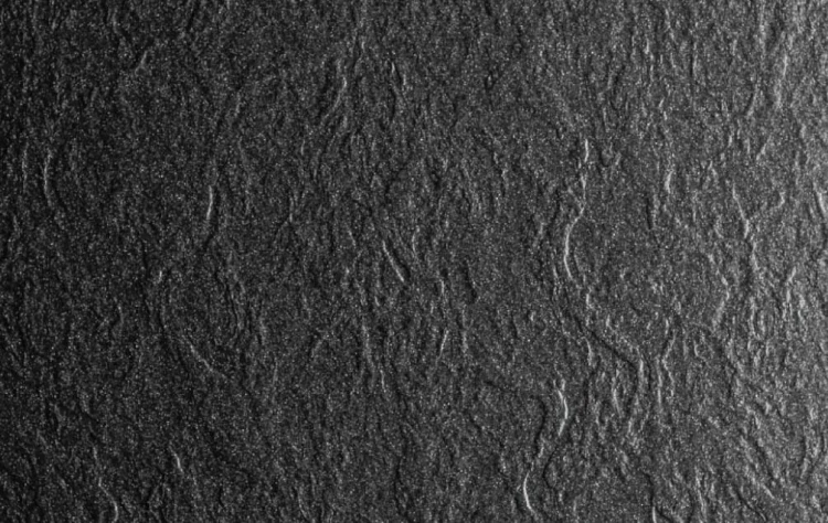 Brodzik prostokątny Cameron Black Stone 90x120 Schedpol Schedline, czarny