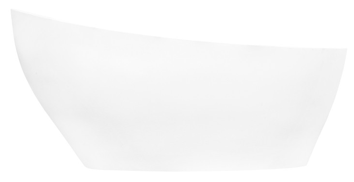 Wanna wolnostojąca Besco Keya 165x70 biała + bateria Illusion I złota