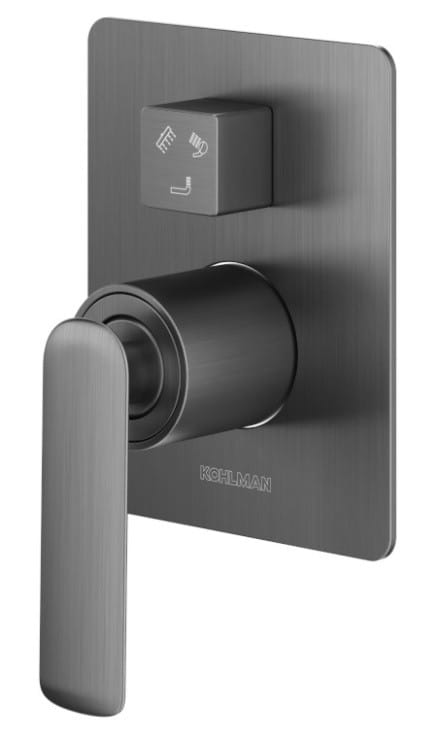 Bateria wannowa podtynkowa Experience Gray KOHLMAN QW211EG