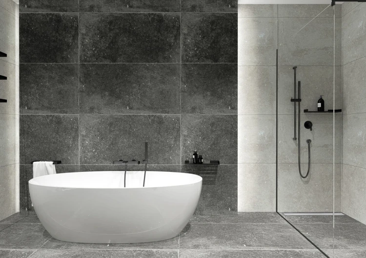 Deante Mokko Półka ścienna Nero