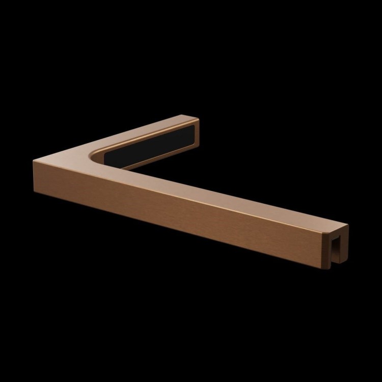 Parawan nawannowy Furo SL Brushed Copper PND II Radaway lewy miedź