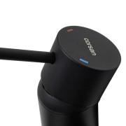 Bateria wannowa ścienna corsan lugo cmz7541bl z zestawem natryskowym czarna