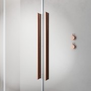 Drzwi prysznicowe Furo Brushed Copper DWD Radaway miedź