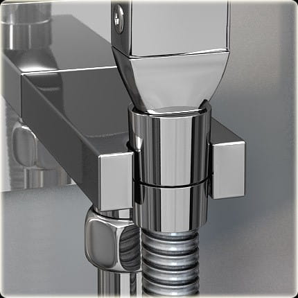 Bateria bidetowa podtynkowa KOHLMAN Excelent QW135H