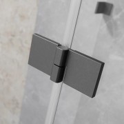 Kabina pięciokątna Radaway Essenza Brushed GunMetal PTJ prawa