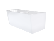 Wanna narożna corsan intero prawa 170 cm z wykończeniem białym