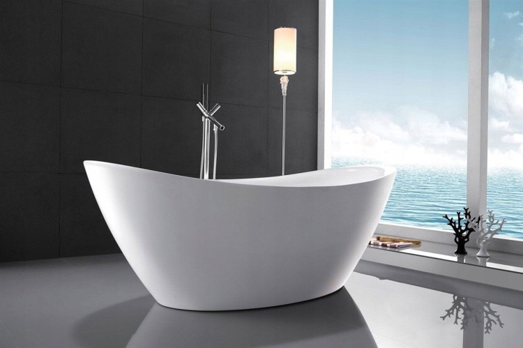 Wanna wolnostojąca akrylowa biała Ferrano 160 REA