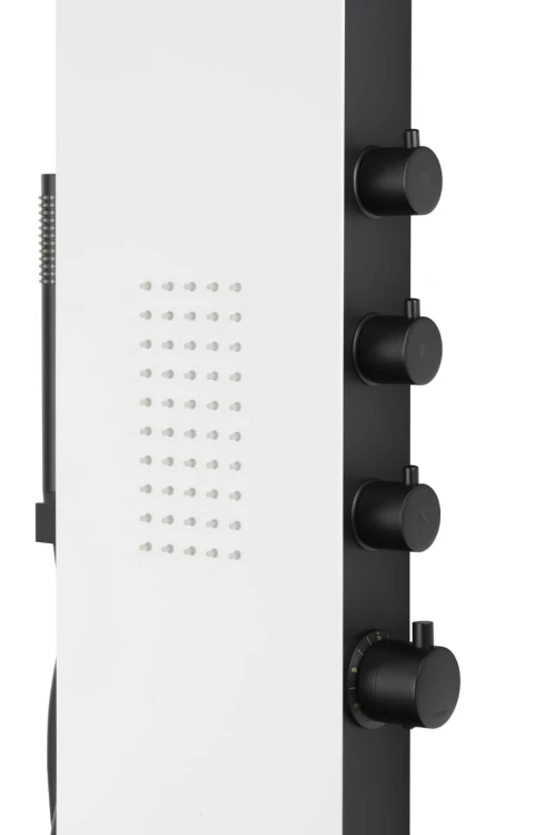 Corsan duo a777 biały z czarnym wykończeniem i termostatem