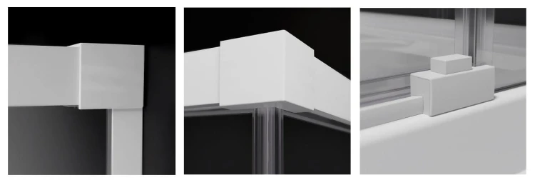 Kabina prysznicowa Radaway Idea White KDD 80x80x200,5 biała