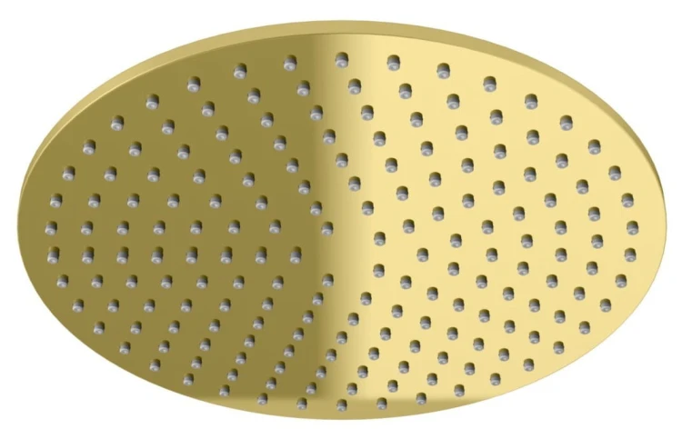 Zestaw prysznicowy Experience Gold KOHLMAN złoto błyszczące deszczownica okrągła 25cm