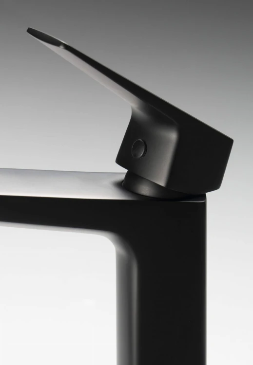 Bateria umywalkowa stojąca nero czarna Blur Deante