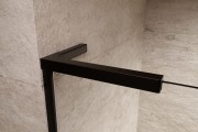 Drzwi prysznicowe Furo SL Black DWJ Radaway prawe czarne