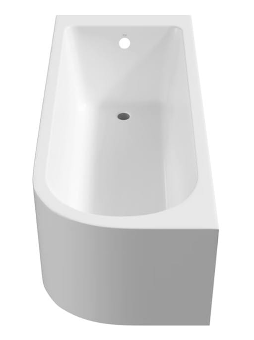 Wanna narożna UPSALA UNI lewa 160x75 AD NATURALNIE