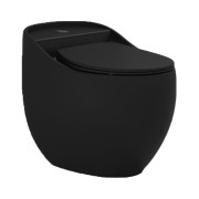 Kompakt WC SILIA RIM Black Lavita