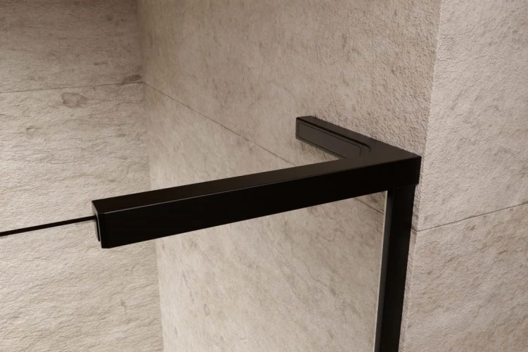 Parawan nawannowy Furo SL Black PND II Radaway prawy