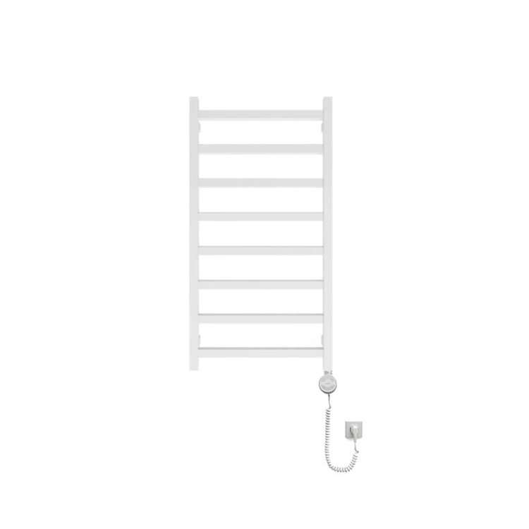 Grzejnik łazienkowy elektryczny Lungo White 960 z grzałką White Lavita