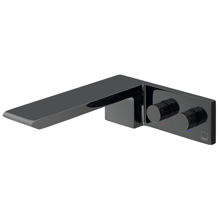 Bateria VADO OMIKA Noir umywalkowa podtynkowa czarny poler