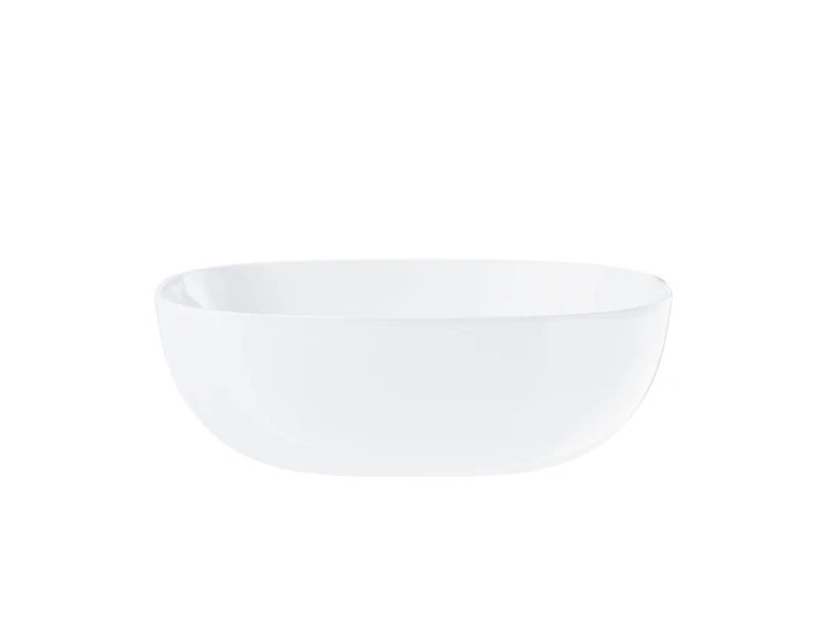 Umywalka nablatowa corsan kwadratowa 420x420x145 mm z korkiem klik-klak złotym