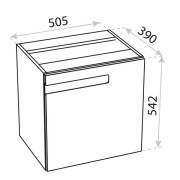 Kosz cargo wiszący Floryda 500 Lavita