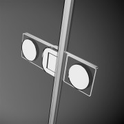 Kabina prostokątna Radaway Arta KDJ II 80x100x200 przejrzysta prawa