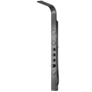Panel prysznicowy corsan snake mieszacz stal gunmetal