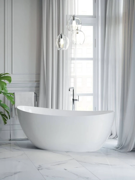 Wanna wolnostojąca EMPORIA LUNA 158x77x63