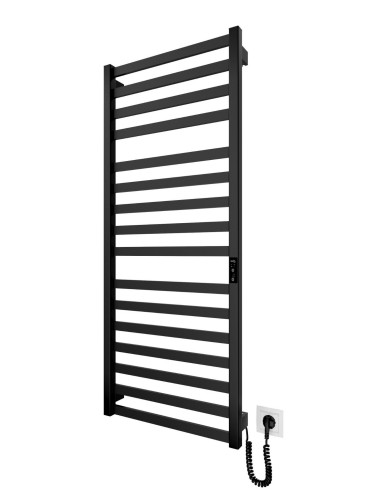 Grzejnik elektryczny suchy HF Oxford 117x53 czarny mat Hygge Family