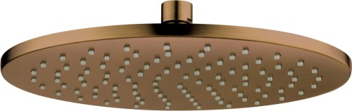 Deszczownica okrągła 25cm brąz szczotkowany Cascada Deante