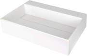 Umywalka granitowa nablatowa 60x40 z maskownicą Correo Deante