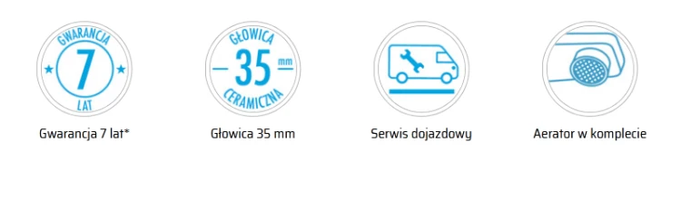 Deante Jasmin Nero Bateria wannowa bez kompletu natryskowego