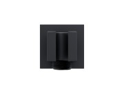 Uchwyt prysznicowy corsan cmu041bl do słuchawki prysznicowej czarny z przyłączem do słuchawki prysznicowej