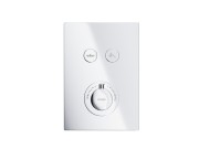 Prysznicowa bateria podtynkowa z termostatem i przyciskami funkcyjnymi corsan bt02ch