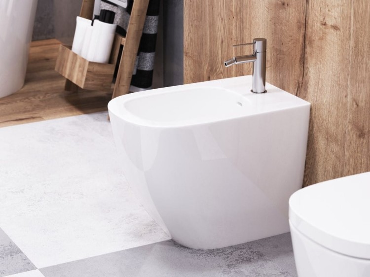 Bateria bidetowa corsan cmb7531ch lugo chromowana