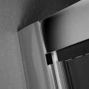 Kabina kwadratowa Radaway Twist DW+S 80x80x190 szkło przejrzyste