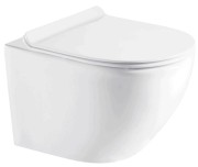 Miska wisząca WC Emporia Nox 1.0 biała + deska wolnoopadająca slim